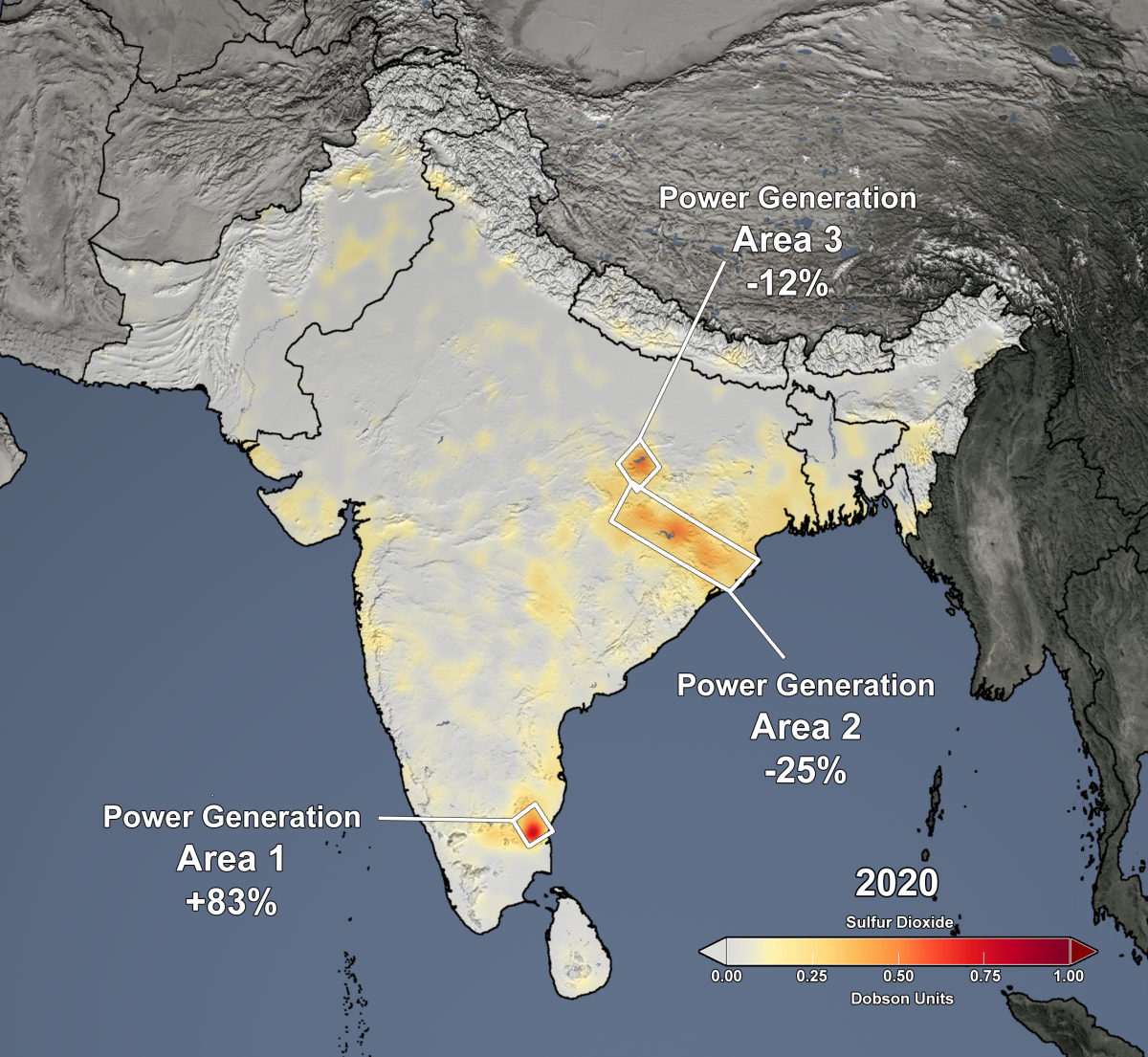 2020 SO2 in India